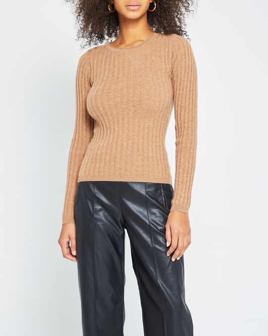 Lea Fitted Cashmere Sweater