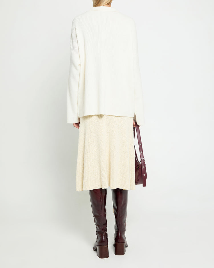 Madelyn Cotton Knit Skirt