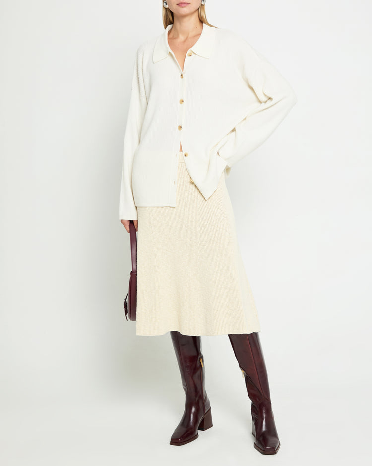 Madelyn Cotton Knit Skirt