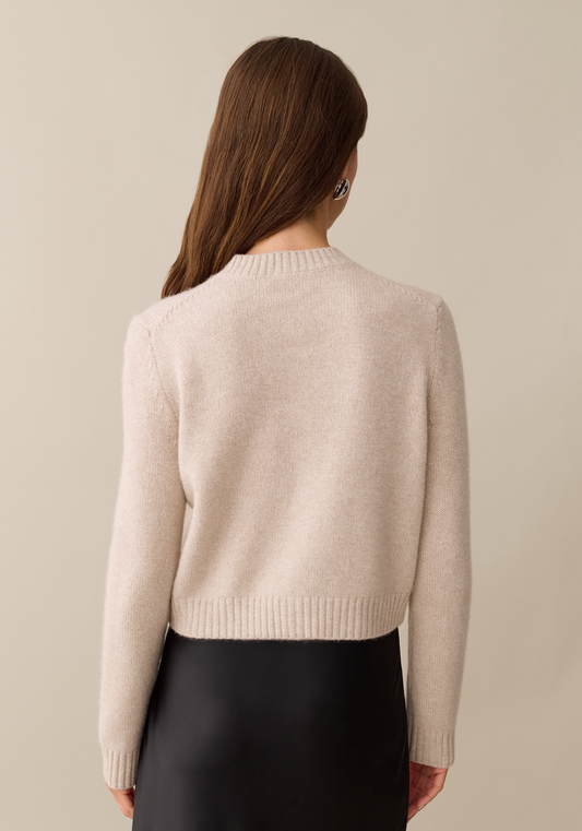 Ari Wool Cashmere Cardigan