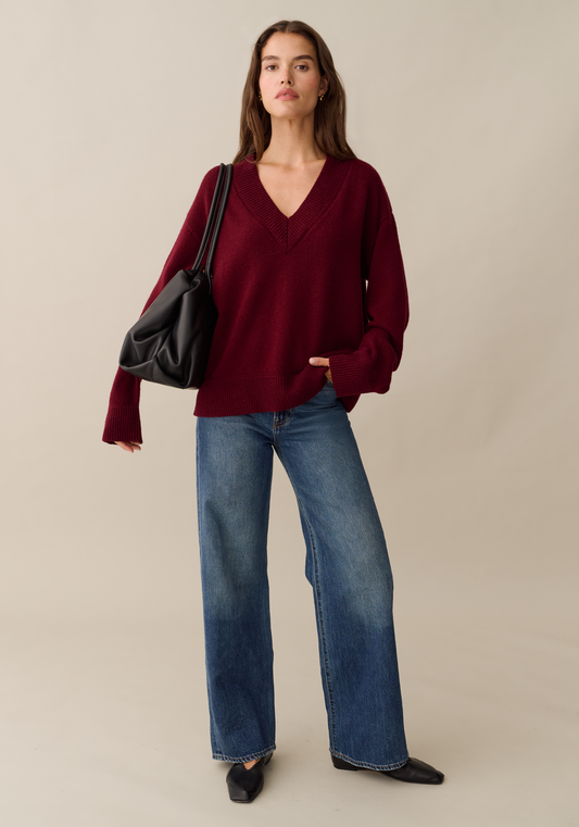 Brenna Merino Wool Sweater