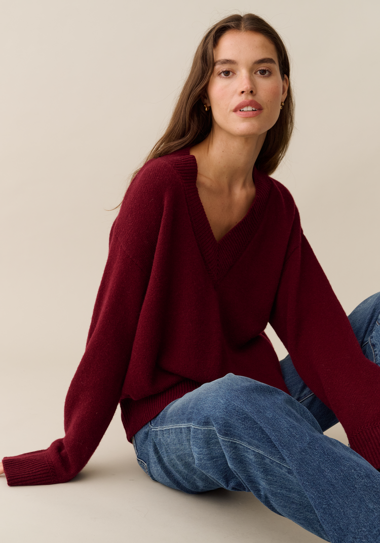 Brenna Merino Wool Sweater