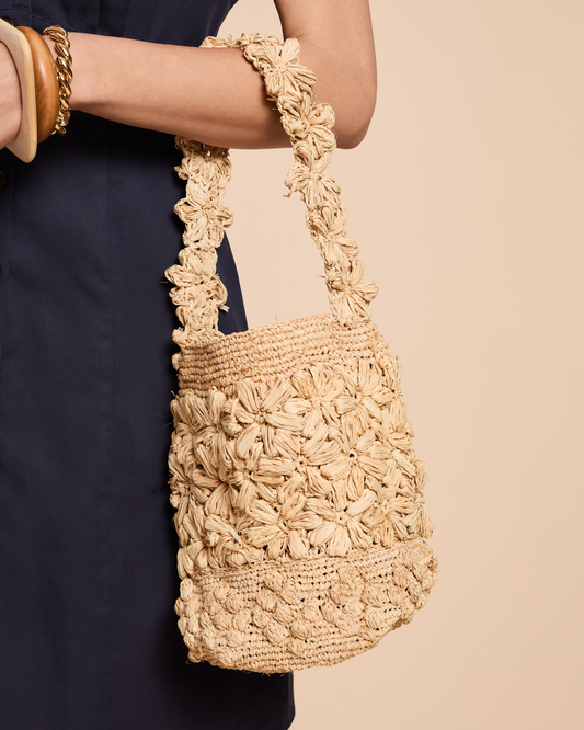 Granada Handmade Raffia Bag