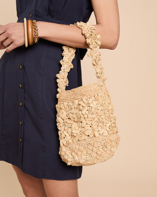 Granada Handmade Raffia Bag
