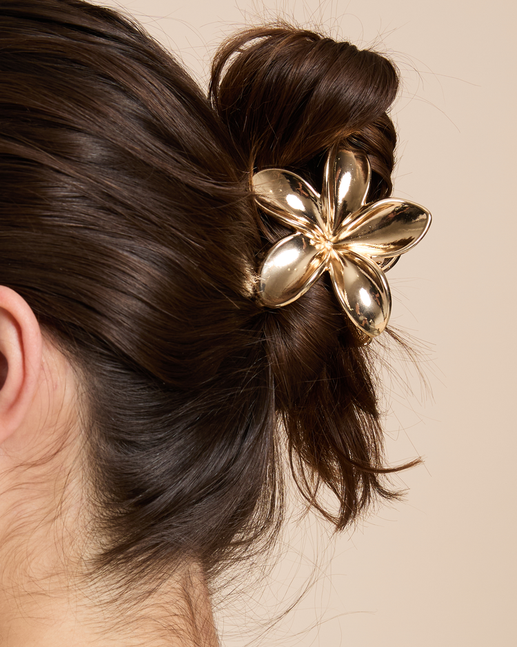 Large Hibiscus Claw Clip