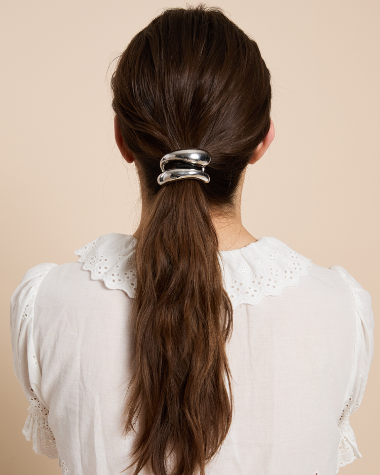 Wide Sculptured Cuff Hair Tie