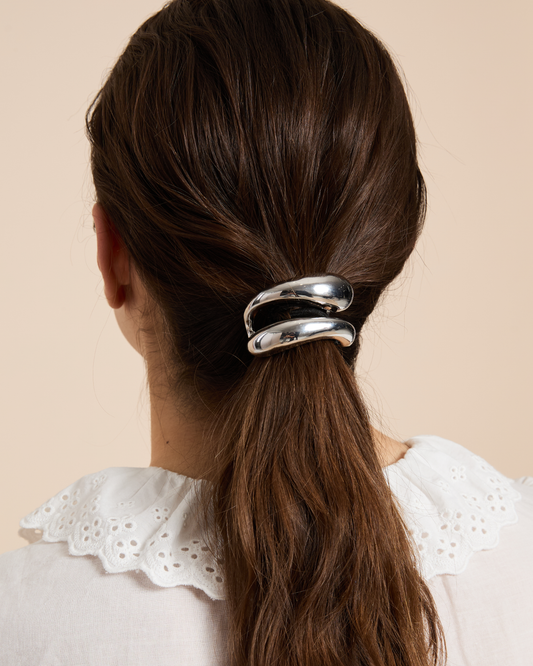 Wide Sculptured Cuff Hair Tie