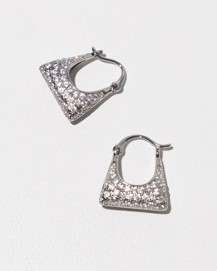 Purse Hoop Earrings