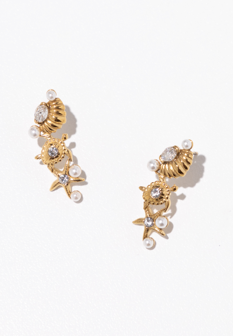 Seaside Pearl Earrings