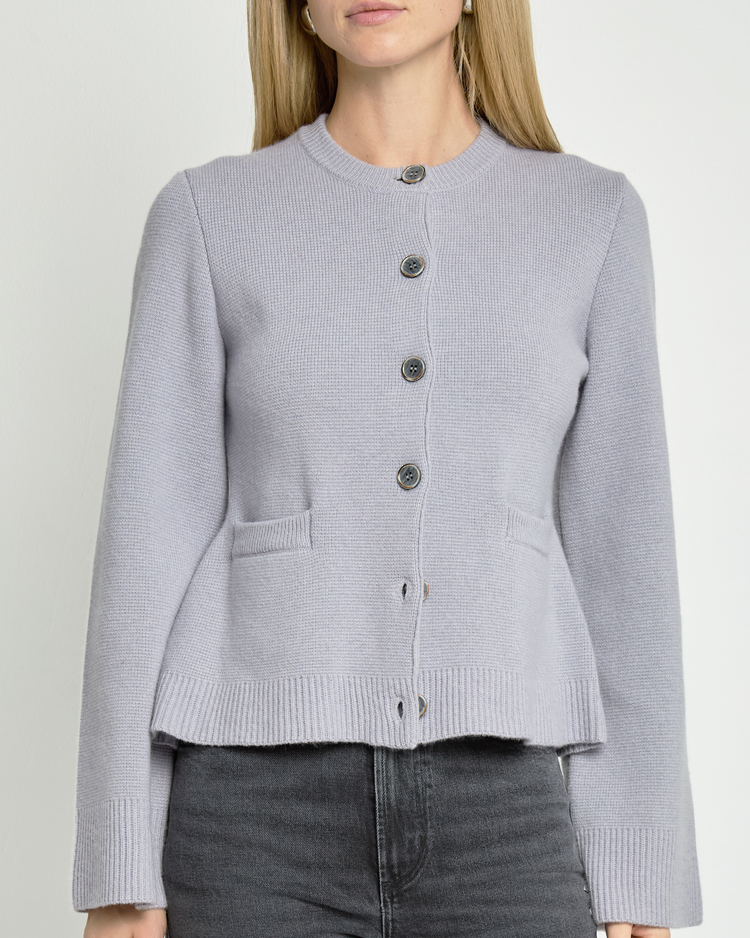 Averie Wool-Cashmere Cardigan