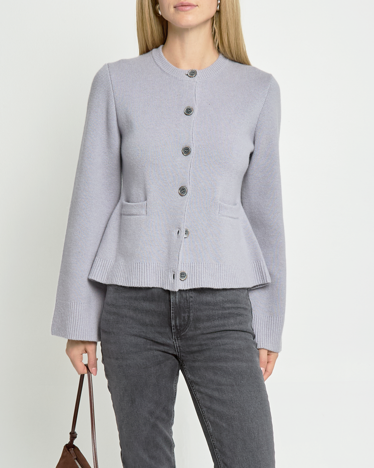 Averie Wool-Cashmere Cardigan