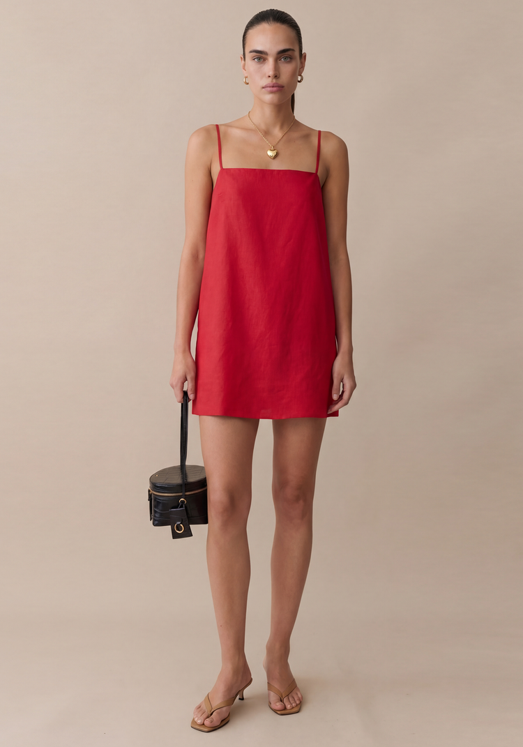 Rosalie Linen Dress