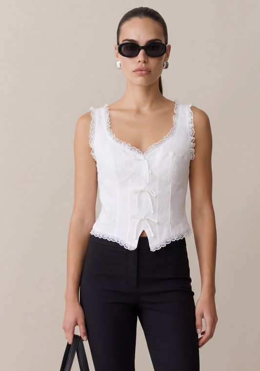 Giogia Linen Top