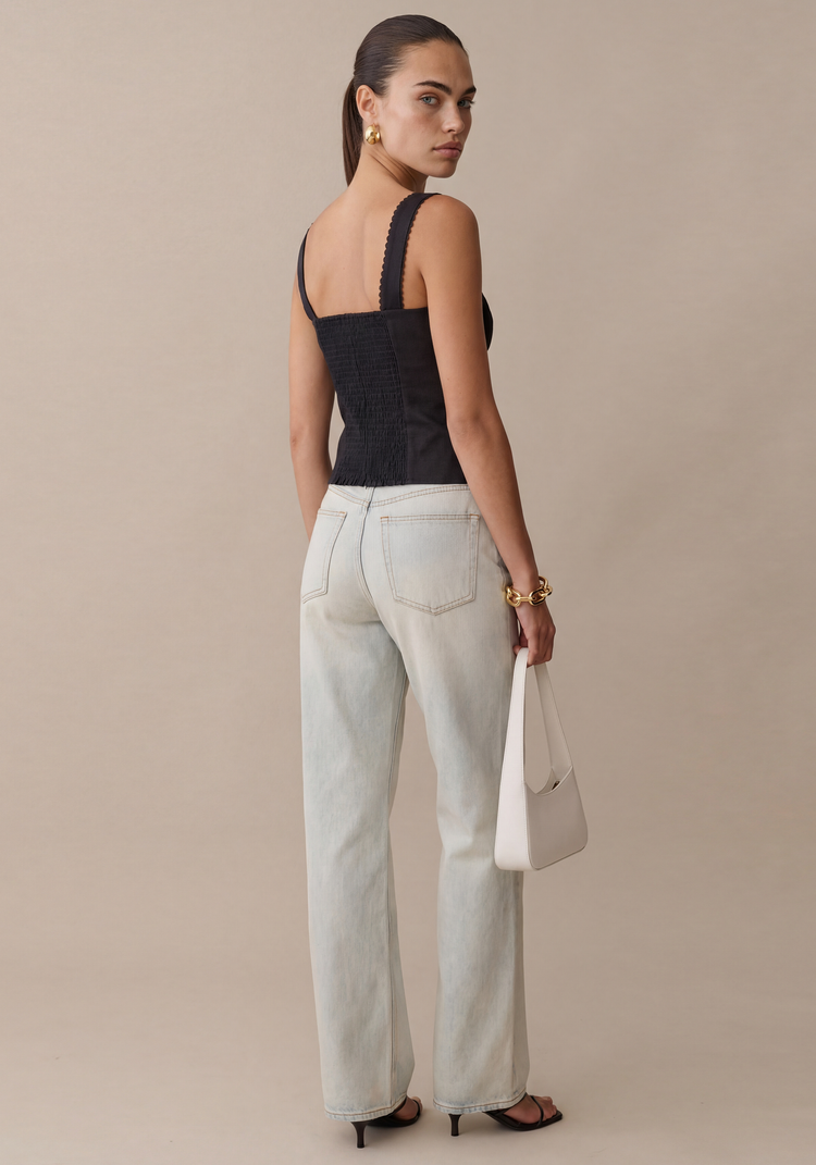Halley Linen Top