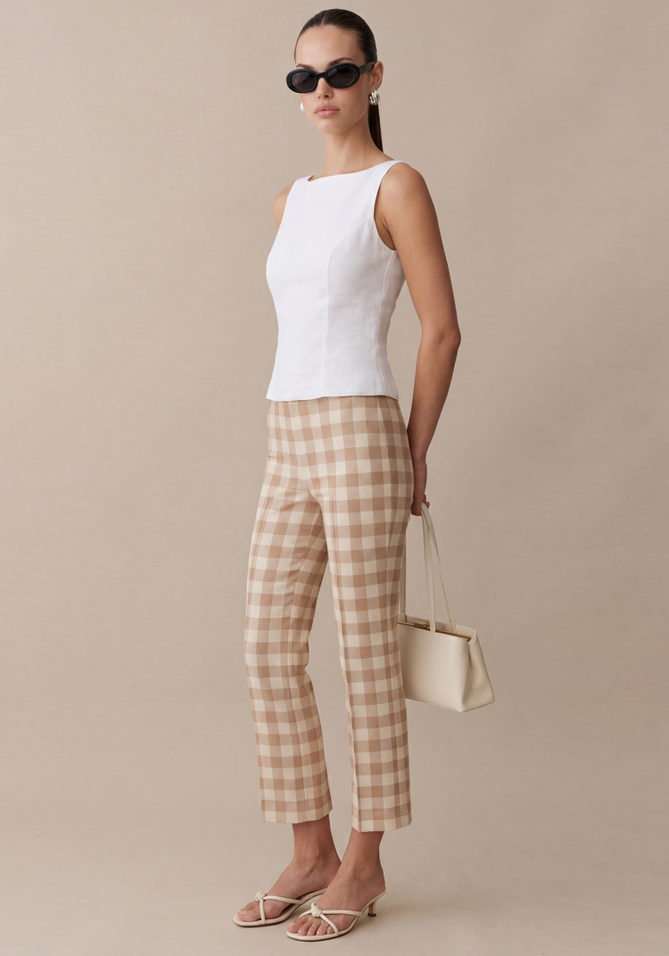 Jessa Linen Top