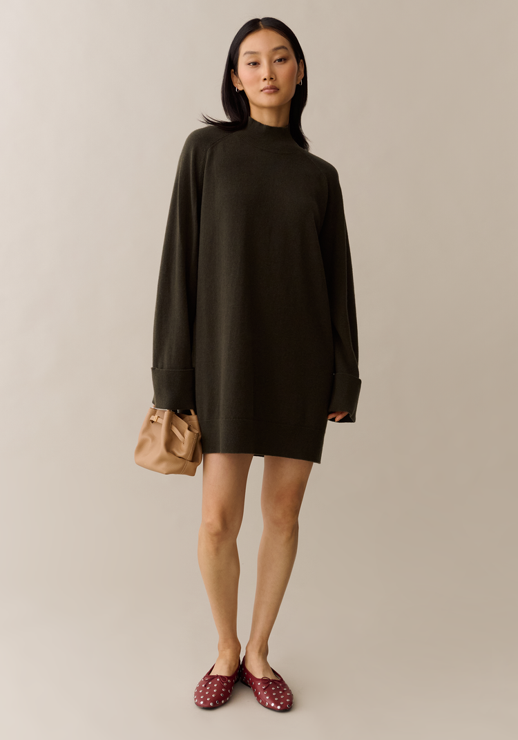 Vale Wool Sweater Dress