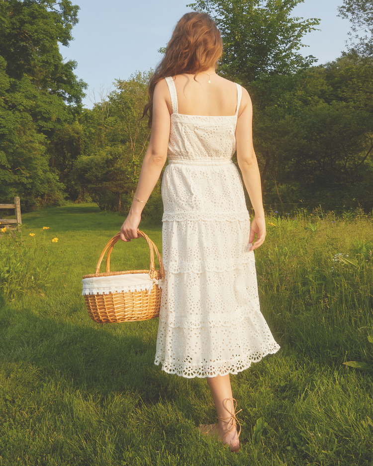 Camellia Cotton Dress