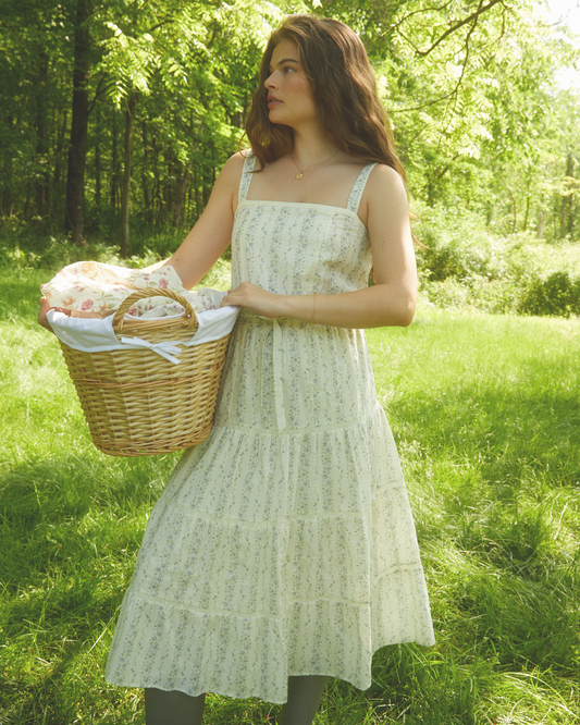 Camellia Cotton Dress