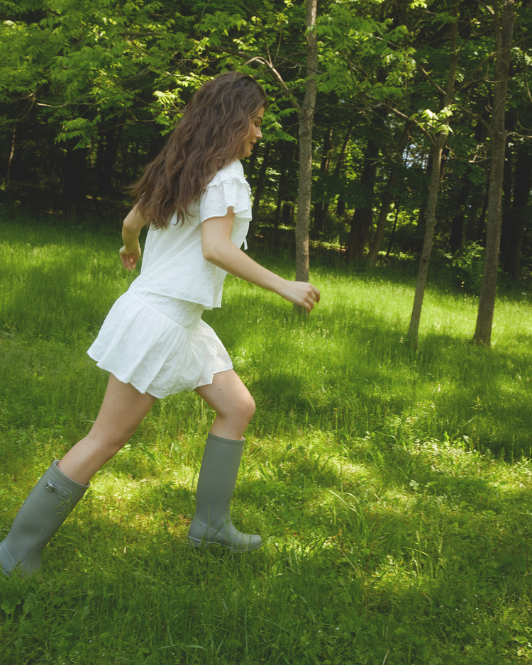 Faye Cotton Mini Skirt