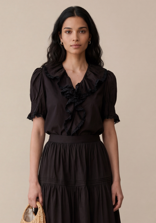 Sora Cotton Top