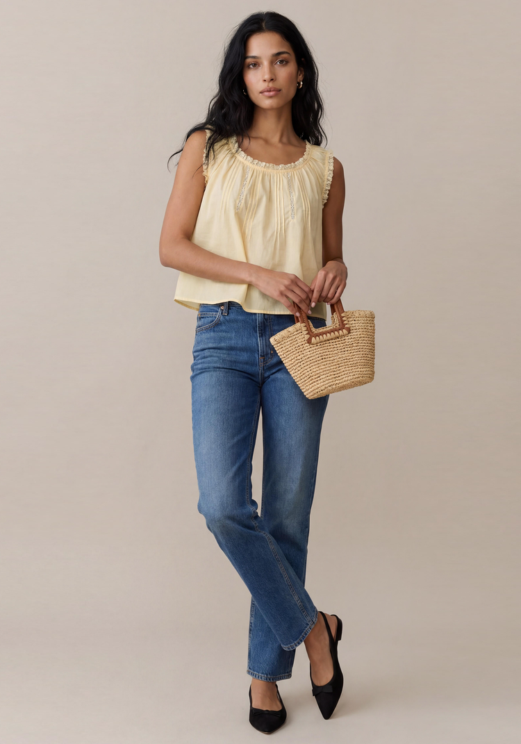 Violetta Cotton Top