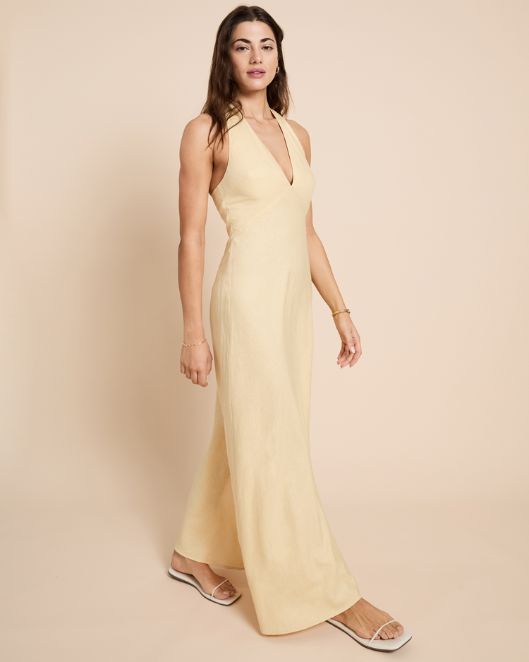 Ashlyn Linen Dress