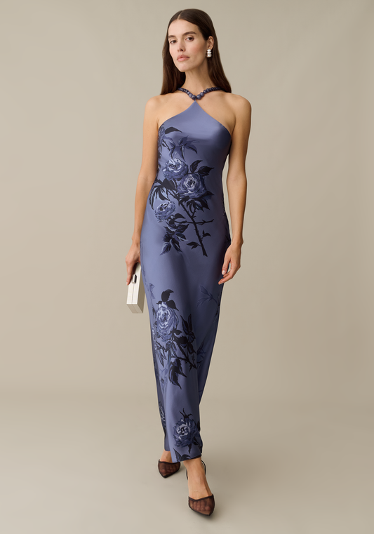 Auli Silk Dress