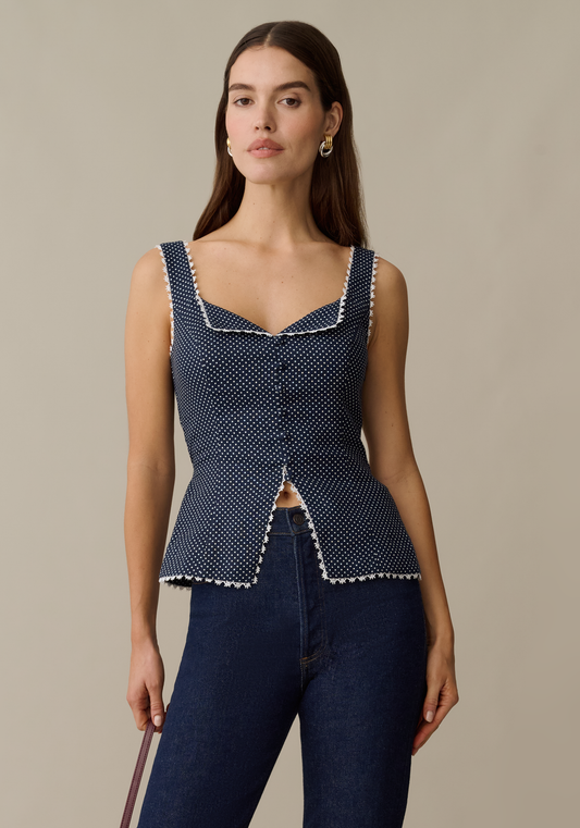 Ambrose Linen Top