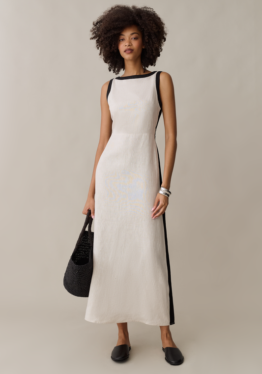 Claudette Linen Dress
