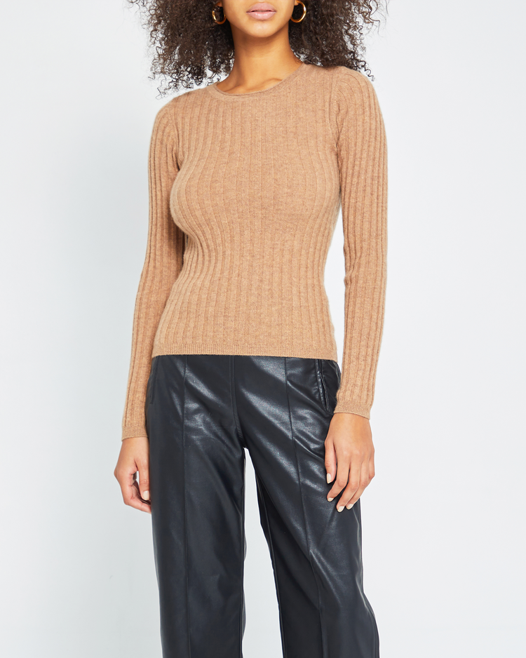Lea Fitted Cashmere Sweater