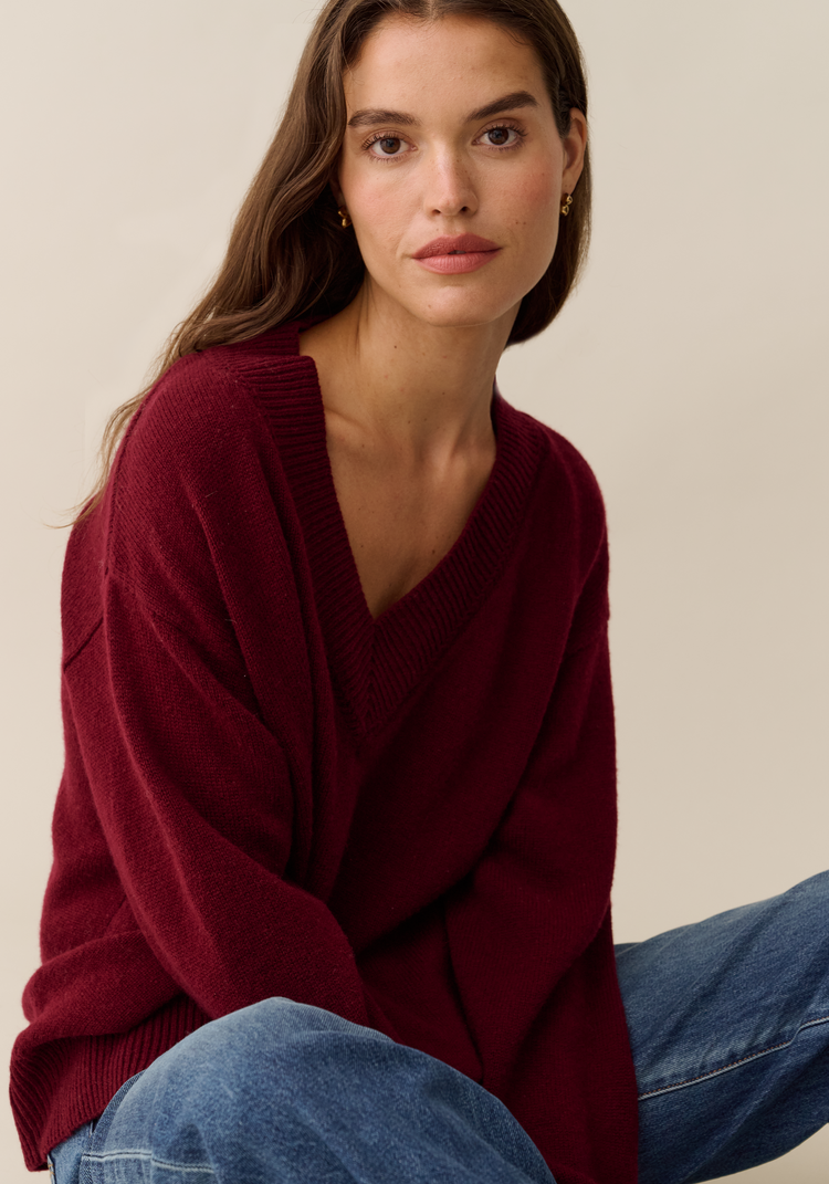 Brenna Merino Wool Sweater