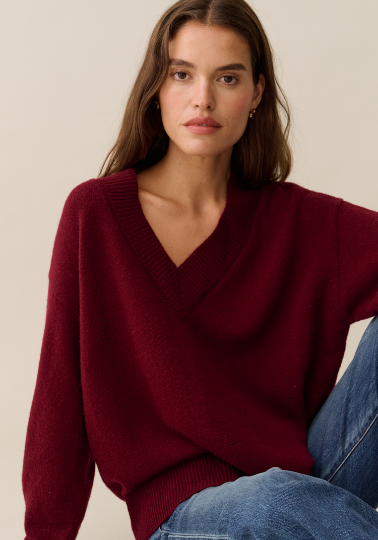 Brenna Merino Wool Sweater