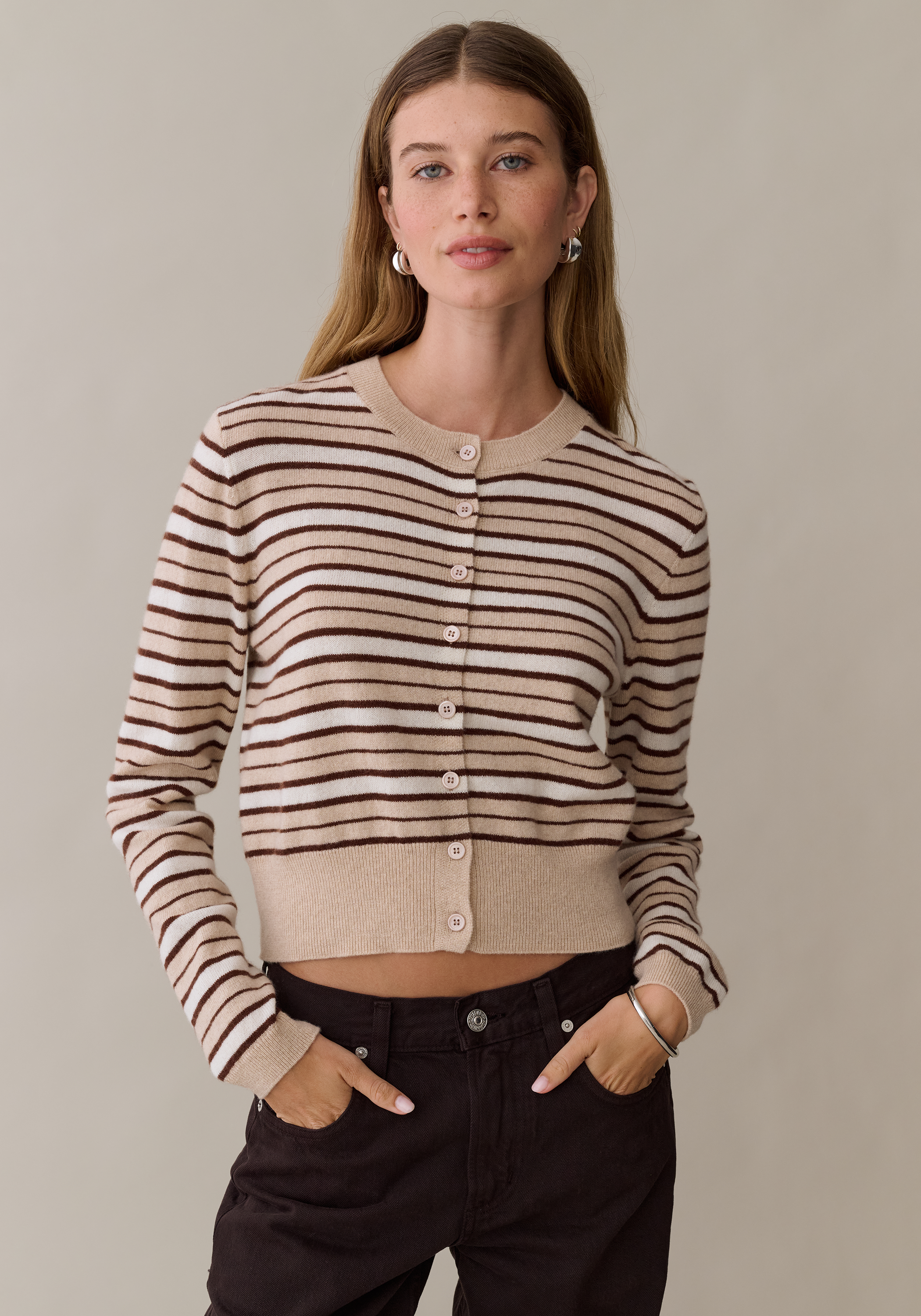 Cait Cashmere Cardigan