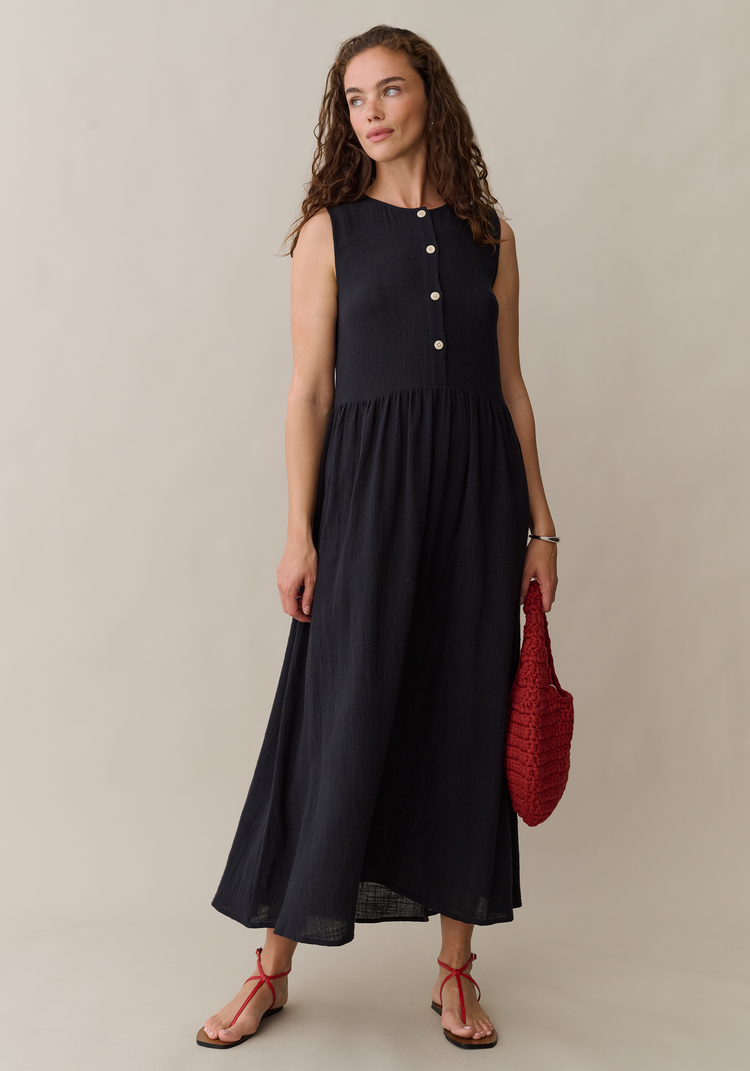 Eileen Cotton Gauze Dress