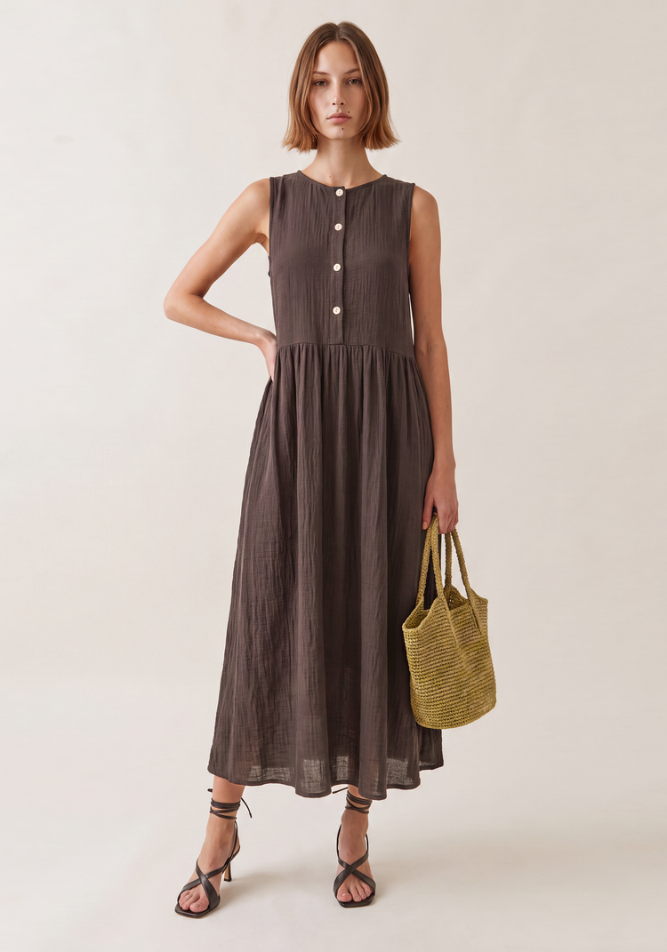 Eileen Cotton Gauze Dress