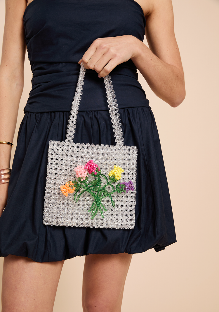 Fleuris Beaded Bag