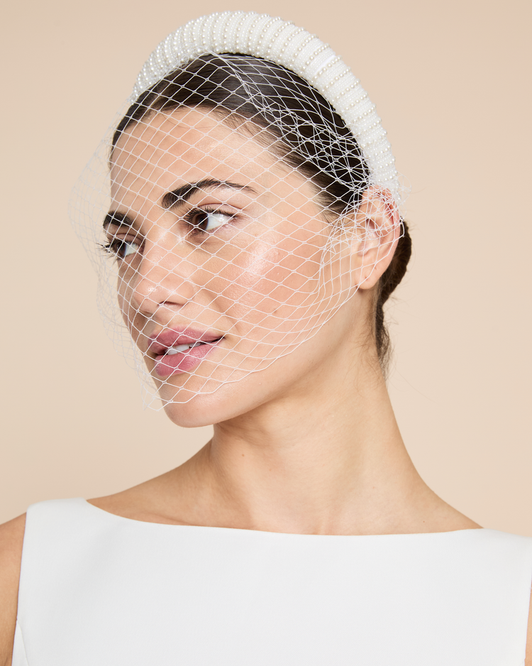 Birdcage Veil Headband