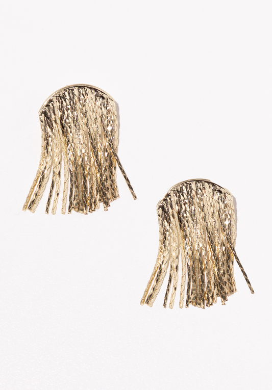 Long Tassel Dangle Earrings