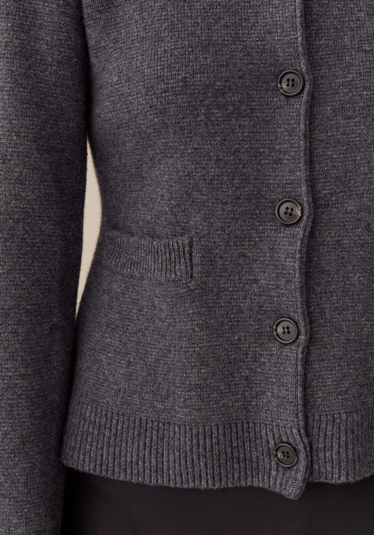 Averie Wool-Cashmere Cardigan