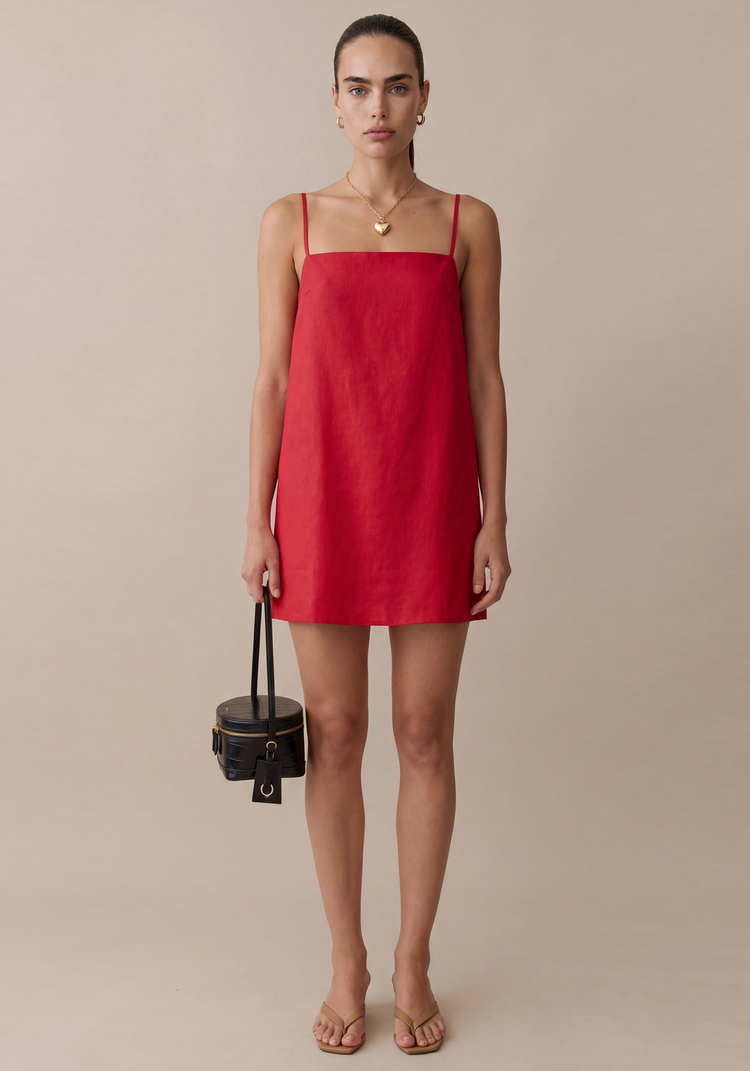 Rosalie Linen Dress