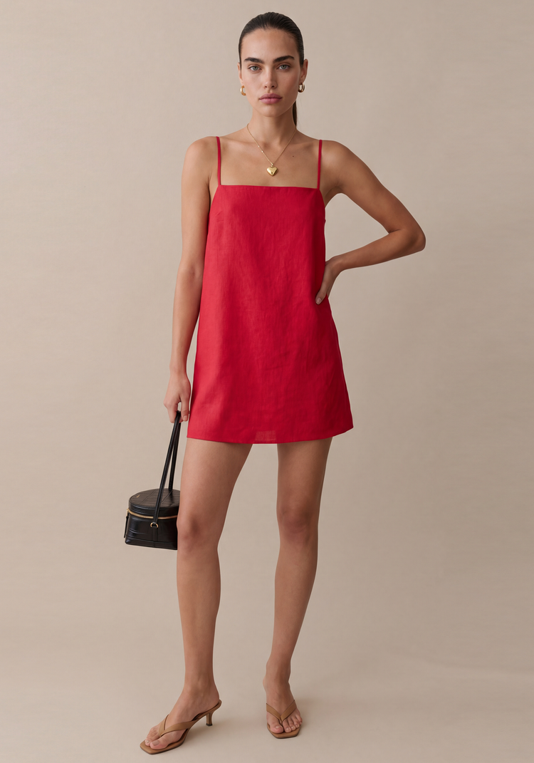 Rosalie Linen Dress