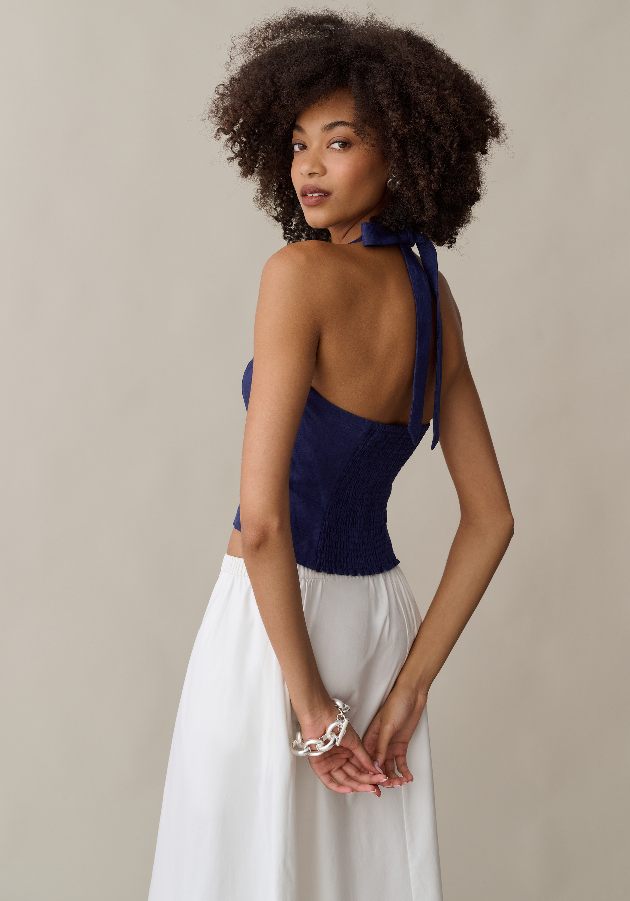 Dixie Linen Top