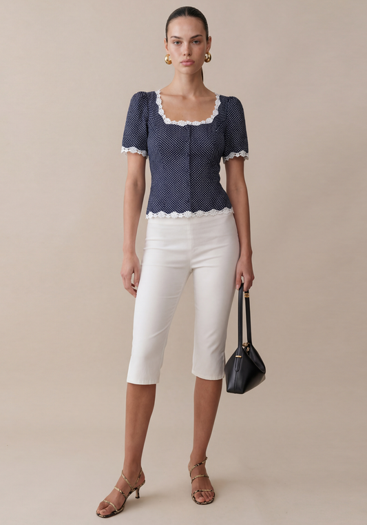 Wilma Linen Top