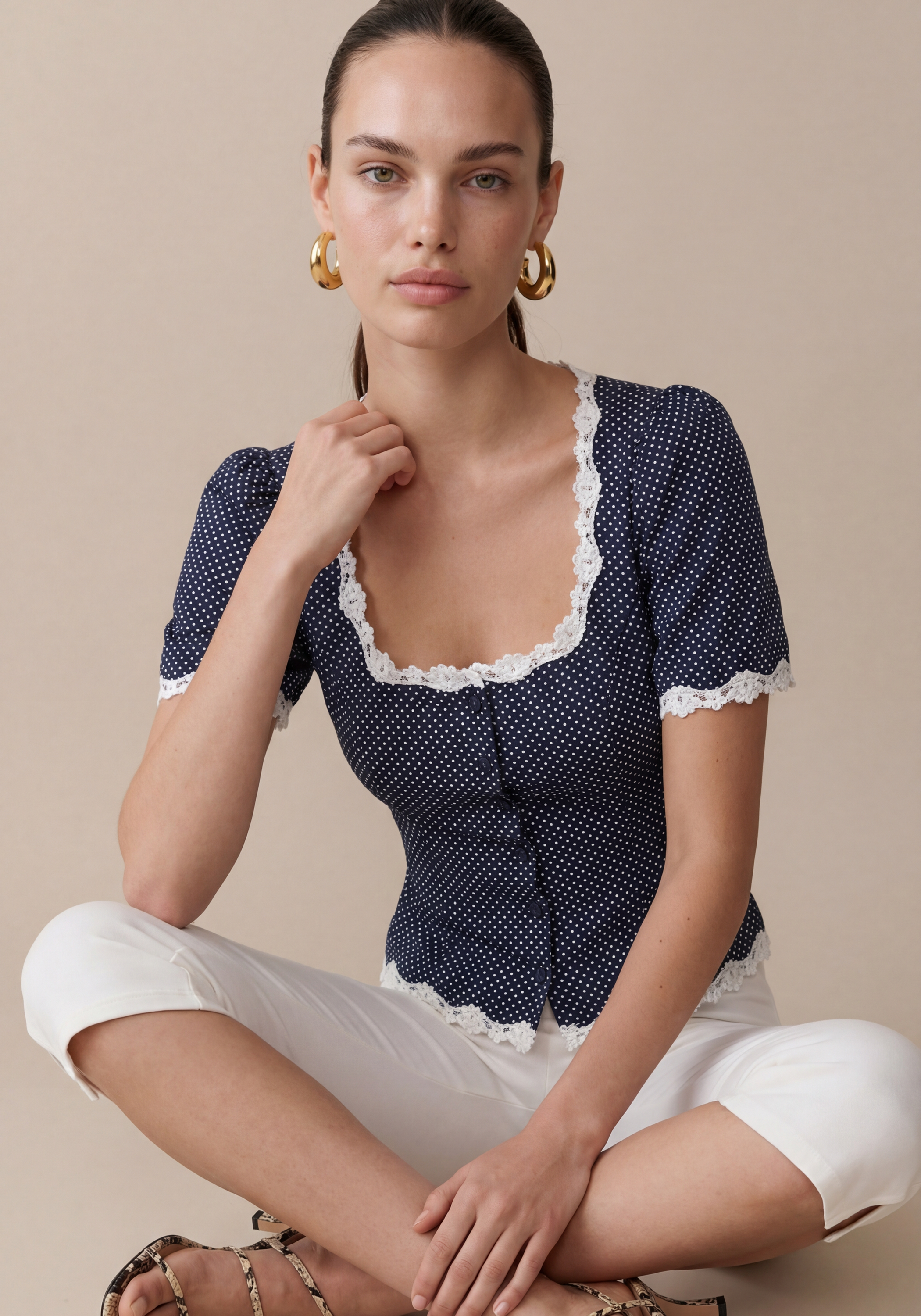 Wilma Linen Top