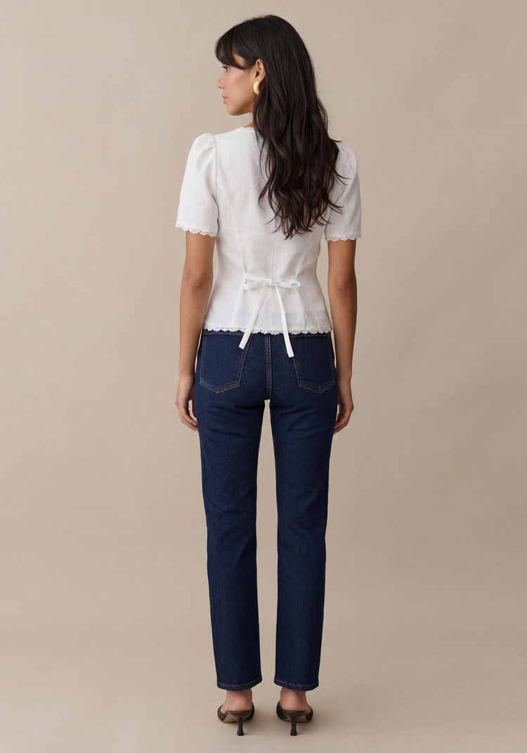 Wilma Linen Top
