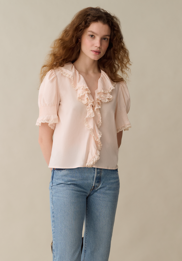 Sora Cotton Top