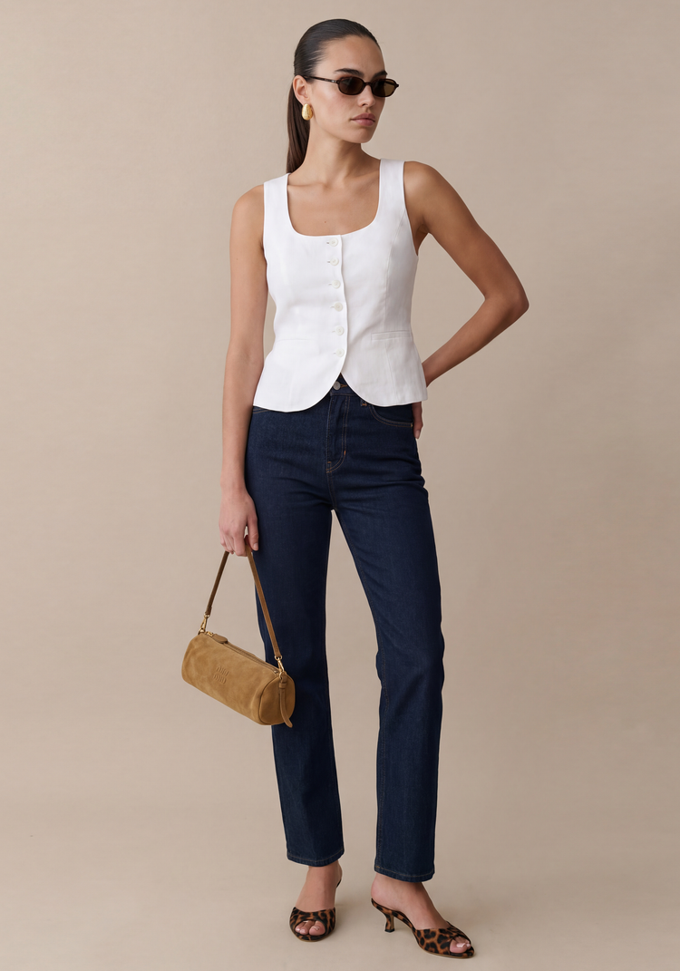 Lola Linen Vest