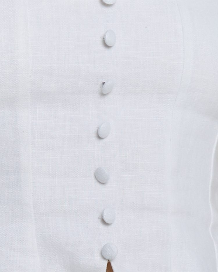 Inaya Linen Top