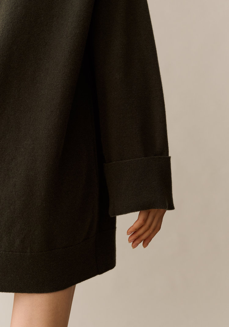 Vale Wool Sweater Dress