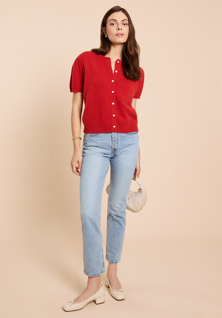 Edie Cashmere Cardigan